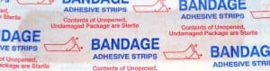 1 up adhesive bandage cohesive bandage packaging